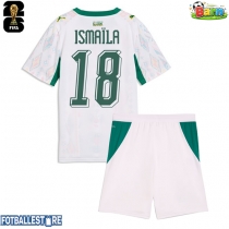 Senegal Ismaila Sarr #18 Hjemmedraktsett Barn VM 2026 Kortermet (+ Korte bukser)